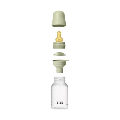 BIBS Fles - Slow Flow - 150 ml - Latex - Sage 