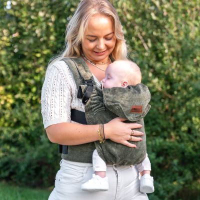 ByKay Click Carrier Deluxe Draagzak - Rib - Moss Green
