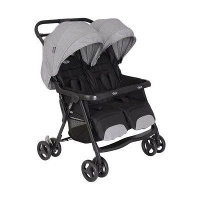 Graco Duorider Tweeling Buggy - Steeple Grey