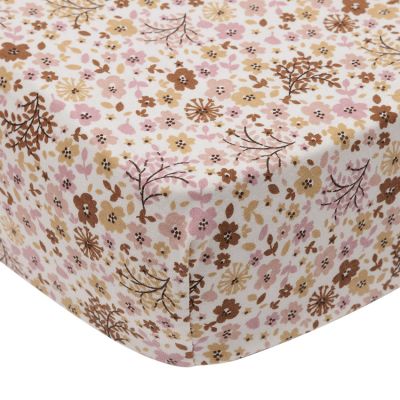Jollein Hoeslaken Jersey 60x120cm - Flower Fairies Jollein Hoeslaken Jersey 60x120cm - Flower Fairies