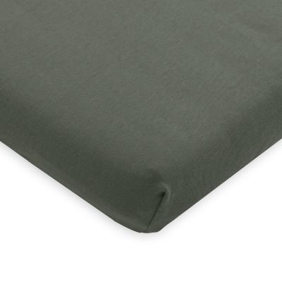 Jollein Ledikanthoeslaken Jersey 60 x 120 cm Ash Green