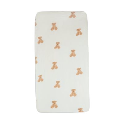 Jollein Ledikanthoeslaken Jersey 60 x 120 cm Teddy Bear