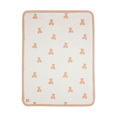 Jollein Wiegdeken Jersey Teddy Bear 75 x 100 cm