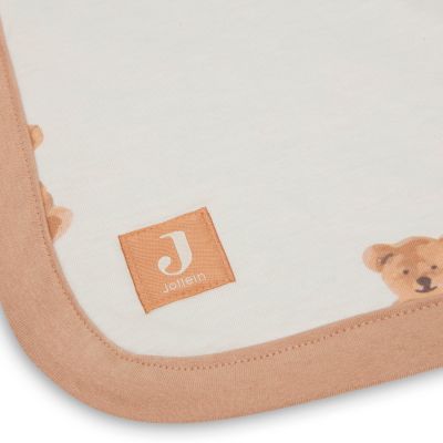 Jollein Wiegdeken Jersey Teddy Bear 75 x 100 cm