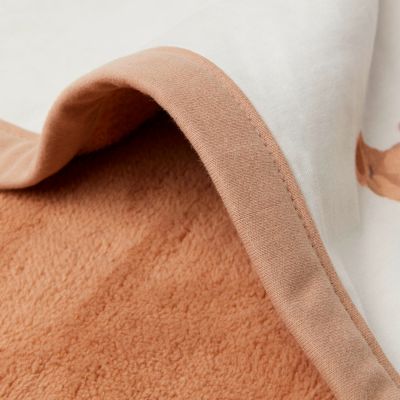 Jollein Wiegdeken Jersey Teddy Bear 75 x 100 cm