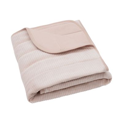 Jollein Deken Wieg 75x100cm Velvet Rib - Wild Rose