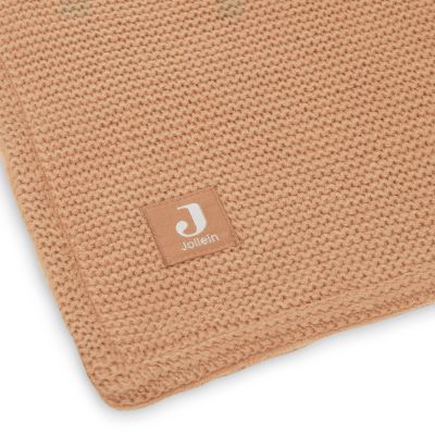Jollein Wiegdeken Basic Knit Biscuit/Fleece 75 x 100 cm Jollein Wiegdeken Basic Knit Biscuit/Fleece 75 x 100 cm