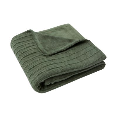 Jollein Pure Knit Velvet Wiegdeken 75 x 100 cm
