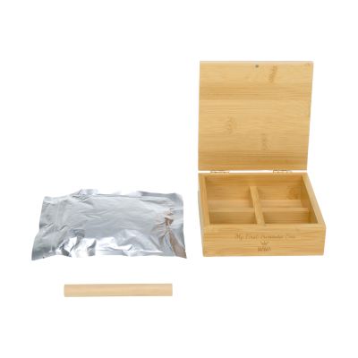 BamBam Herinneringsbox met Gipsafdruk - 15 cm BamBam Herinneringsbox met Gipsafdruk - 15 cm