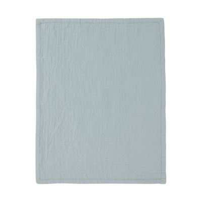 Jollein Deken - 75 x 100 cm - Hydrofiel - Jacquard Sea Green 
