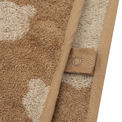 Jollein Badponcho Badstof Jacquard Teddy Bear Reversible Jollein Badponcho Badstof Jacquard Teddy Bear Reversible