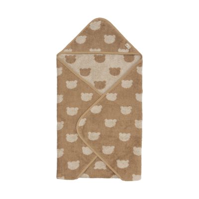 Jollein Badcape Badstof 75x75cm Jacquard Teddy Bear