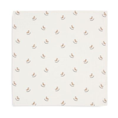 Jollein Nostalgic Ride Small Multidoek - 3 Pack - 70 x 70 cm - Hydrofiel