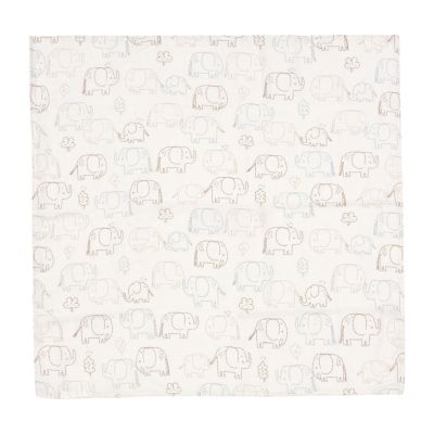 Jollein Hydrofiele Doek Small 70x70 cm - Elephant Tales – 3 Stuks
