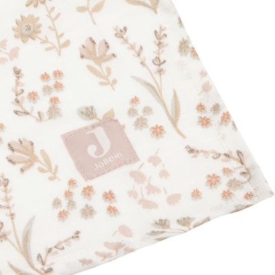 Jollein Bloomy Tetra Doek Large - 2 Stuks - 115 x 115 cm Jollein Bloomy Tetra Doek Large - 2 Stuks - 115 x 115 cm