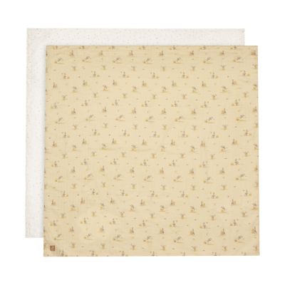 Jollein Tetra Doeken - Large - 2 Stuks - 115 x 115 cm