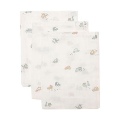 Jollein Washandje - 3 Stuks - 15 x 20 cm - Tetra
