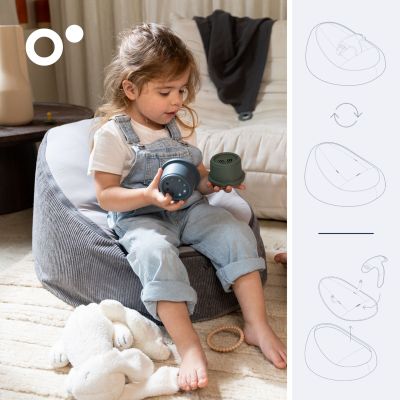 Doomoo Seat'N Grow - Grey Doomoo Seat'N Grow - Grey