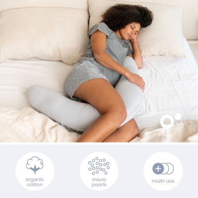 Doomoo Voedingskussen Twisty 2-in-1 - Pearl Grey Doomoo Voedingskussen Twisty 2-in-1 - Pearl Grey