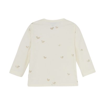 Noppies Nour Overslagshirt - Animals Pattern - Maat 50 - Offwhite Noppies Nour Overslagshirt - Animals Pattern - Maat 50 - Offwhite