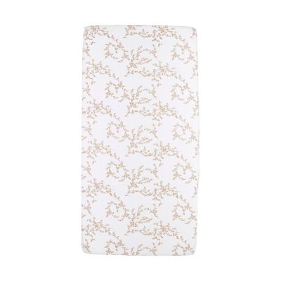 Meyco Wieghoeslaken Jersey Branches Sand 40 x 80/90 cm