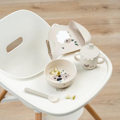 Done By Deer Foodie First Meal Set - Tiny Farm - 3-Delig - Sand