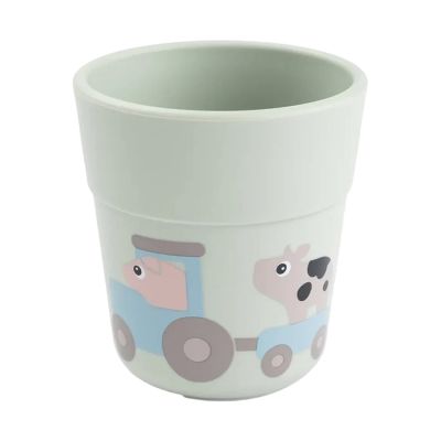 Done by Deer Foodie Dinerset met Zuignap - Tiny Farm - Groen