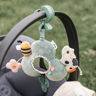 Done By Deer Tiny Farm Activiteitenspiegel Met Clip – Groen Done By Deer Tiny Farm Activiteitenspiegel Met Clip – Groen