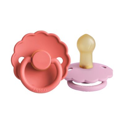 Frigg Daisy Fopspeen - 0-6 mnd (2 stuks) - Poppy/Lupine