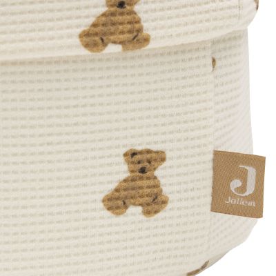 Jollein Commodemandje - Mini Teddy Bear - Little Waffle