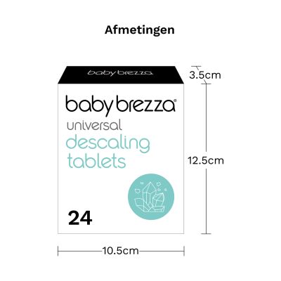 Baby Brezza Universele Ontkalkingstabletten - 24 Stuks Baby Brezza Universele Ontkalkingstabletten - 24 Stuks
