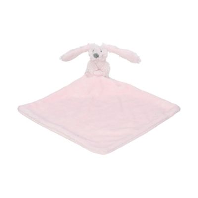 Happy Horse Knuffeldoekje Richie Konijn - Pink - 28 cm
