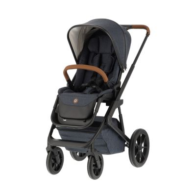 Qute Q-Rider Plus Kinderwagen 4-in-1 Denim Blue | Maxi-Cosi Cabriofix i-Size Essential Black