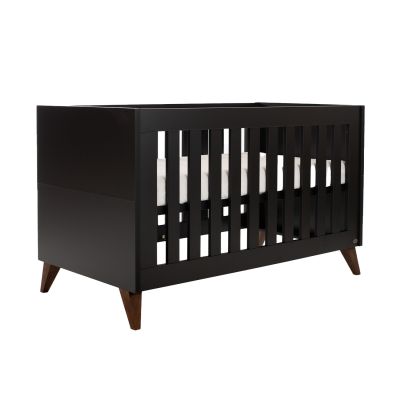 TWF Ledikant 70 x 140 - Commode 3 Laden Modena Walnoot TWF Ledikant 70 x 140 - Commode 3 Laden Modena Walnoot