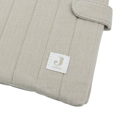 Jollein Groeiboekje Hoes Hydrofiel - Olive Green Jollein Groeiboekje Hoes Hydrofiel - Olive Green