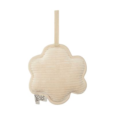 Witlof For Kids Velvet Rib Knuffeldoekje Wolk - Soft Sand