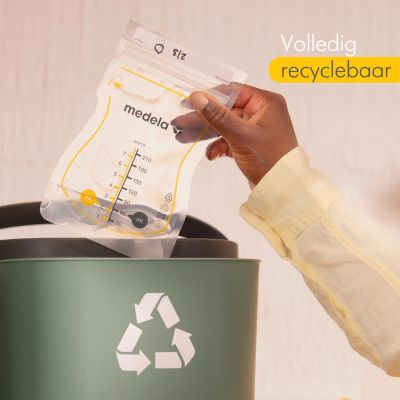 Medela Moedermelkbewaarzakjes Met Schenktuit 210ml 50st
