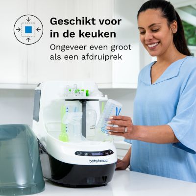 Baby Brezza Bottle Washer Pro - Black / White