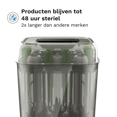 Baby Brezza SuperQuick Sterilisator & Droger - Matt Black Baby Brezza SuperQuick Sterilisator & Droger - Matt Black
