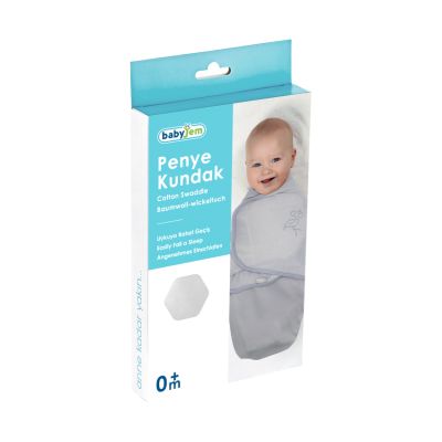Babyjem Swaddledoek Medium Grijs