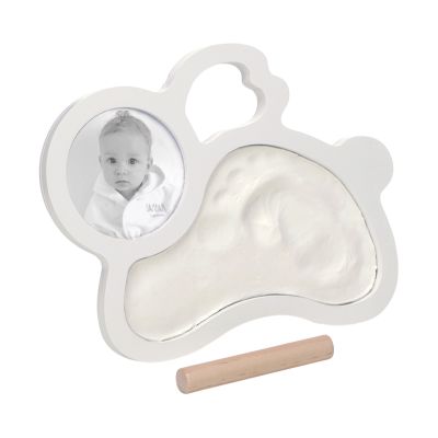 BamBam Picture Frame With Clay Rabbit Shape