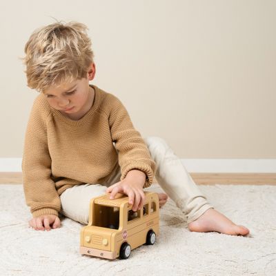 Little Dutch Schoolbus met poppetjes FSC