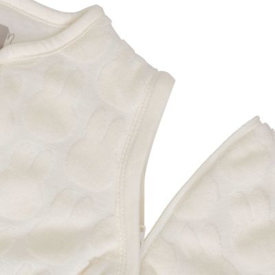 Jollein Miffy Jacquard Slaapzak Winter Met Afritsbare Mouw Rond - 60 cm - Ivory Jollein Miffy Jacquard Slaapzak Winter Met Afritsbare Mouw Rond - 60 cm - Ivory