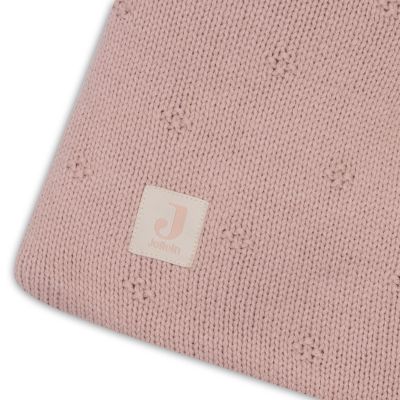 Jollein Cosy Knit Parklegger - 75 x 95 cm - Wild Rose