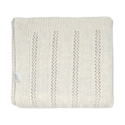 Lodger Dreamer Deken - 80 x 100 cm - Pointelle Merino