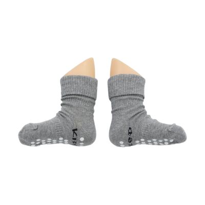 KipKep Blijf-Sokjes - 12-18 Mnd - Antislip - 1-Pack - Grey KipKep Blijf-Sokjes - 12-18 Mnd - Antislip - 1-Pack - Grey