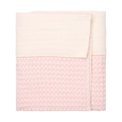 Koeka Amsterdam Wafel Ledikantdeken - Maat 100 x 150 - Cotton Fleece - Candy