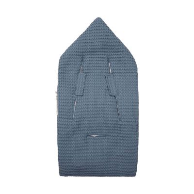 Koeka Oslo Voetenzak Autostoel - Wafel/Teddy - Bluestone 