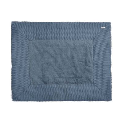 Koeka Amsterdam Wafel Boxkleed - Maat 75 x 95 - Bluestone/Natural