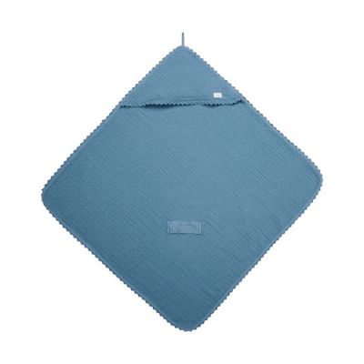 Koeka Elba Omslagdoek Lace - Maat 100 x 100 - Bluestone
